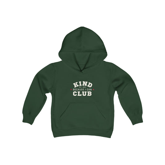 Kind Because I Can Youth Heavy Blend Hooded Sweatshirt