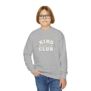 Kind Because I Can Youth Crewneck Sweatshirt