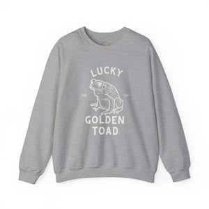 Lucky Golden Toad Unisex Heavy Blend Crewneck Sweatshirt