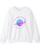 Making Space For a World of Possibilities Unisex Heavy Blend Crewneck Sweatshirt