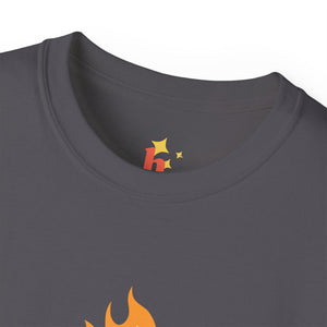 Neurospicy Flaming Peppers Unisex Ultra Cotton Tee