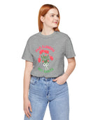 Pick Flowers Not Fights (Modern) Unisex Tee Shirt - Certified Organic & Vegan