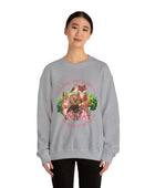 Nature is My Self Care Vintage Retro Style Unisex Heavy Blend Crewneck Sweatshirt (Fauna)