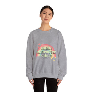 Main Character Vibes Unisex Heavy Blend Crewneck Sweatshirt