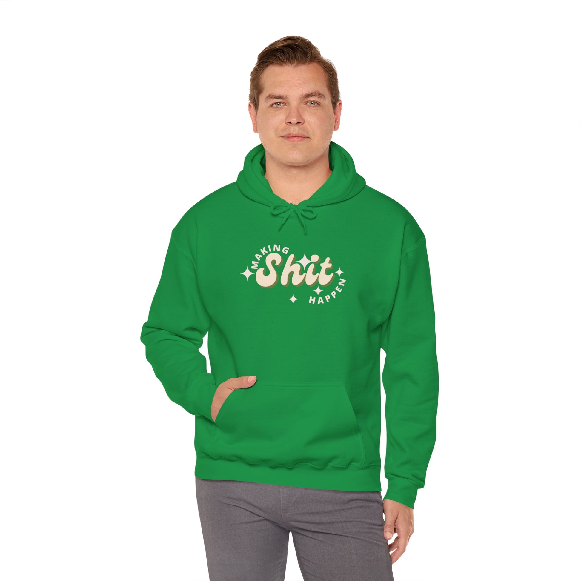 Making Shit Happen Unisex Heavy Blend Hooded Sweatshirt