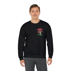 Pick Flowers Not Fights (Modern) Unisex Heavy Blend Crewneck Sweatshirt