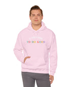 It Feels Good to Do Good Unisex Heavy Blend Hooded Sweatshirt