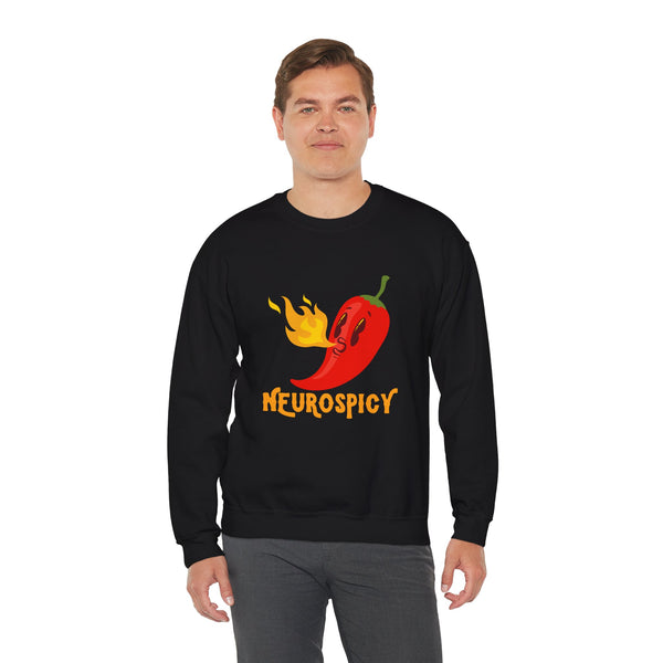 Neurospicy Unisex Heavy Blend Crewneck Sweatshirt