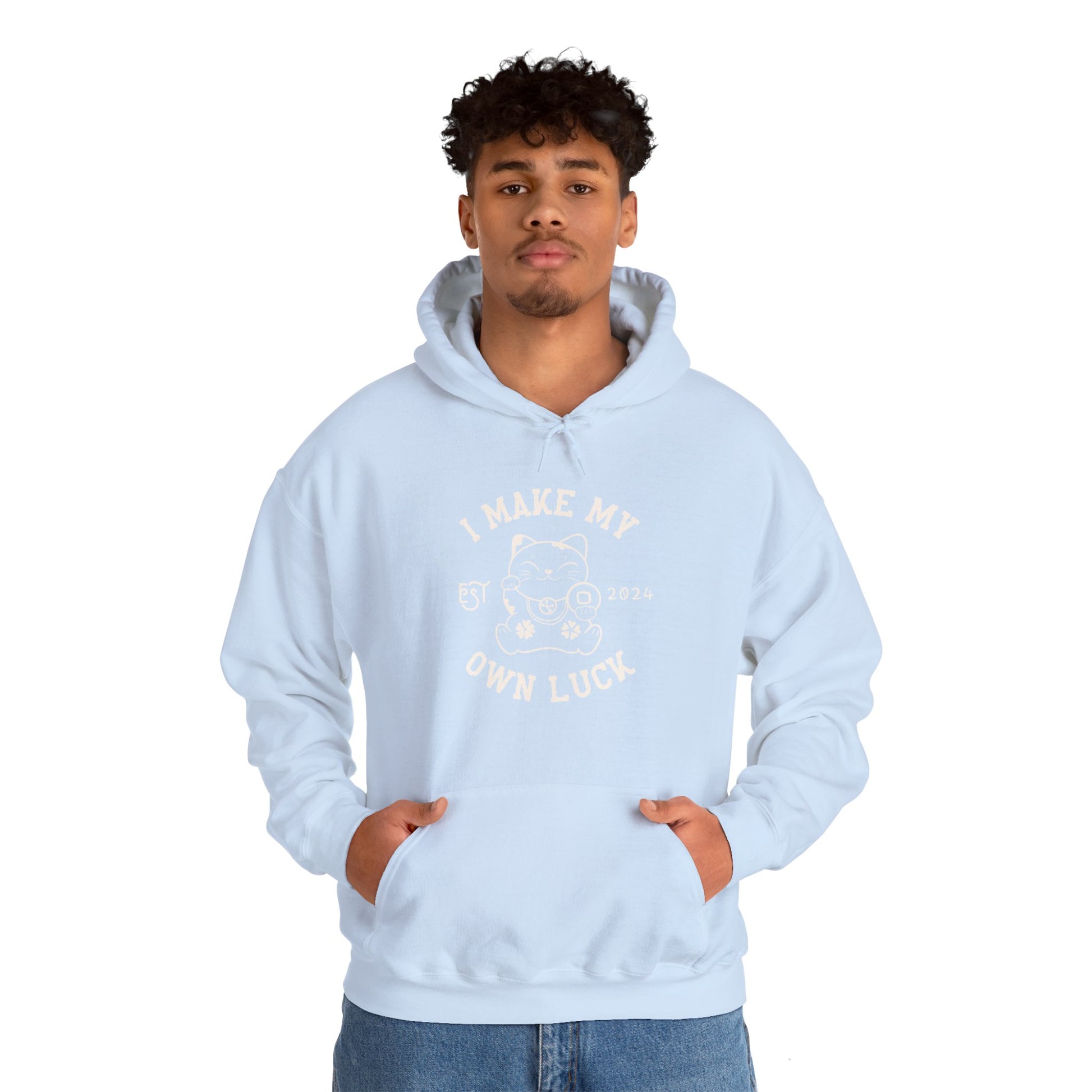 I Make My Own Luck Unisex Heavy Blend Hooded Sweatshirt