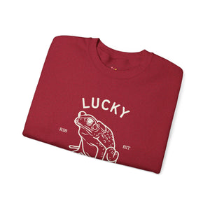 Lucky Golden Toad Unisex Heavy Blend Crewneck Sweatshirt