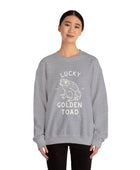 Lucky Golden Toad Unisex Heavy Blend Crewneck Sweatshirt