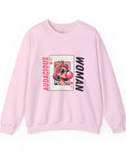 Audacious Woman Unisex Heavy Blend Crewneck Sweatshirt - The Happery