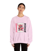 Audacious Woman Unisex Heavy Blend Crewneck Sweatshirt - The Happery