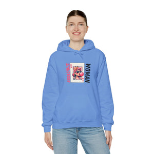 Audacious Woman Unisex Heavy Blend Hooded Sweatshirt - The Happery