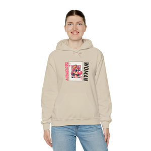 Audacious Woman Unisex Heavy Blend Hooded Sweatshirt - The Happery