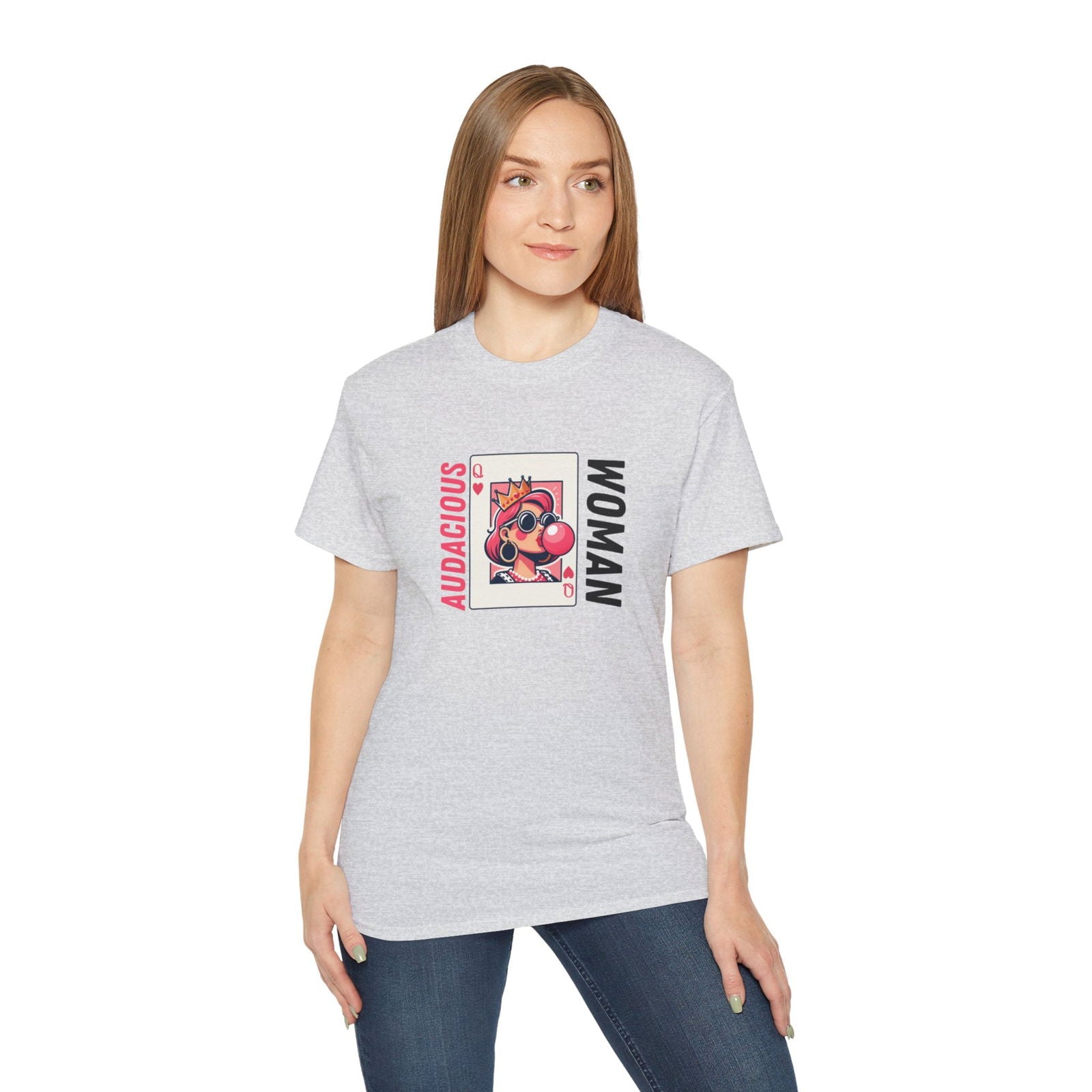 Audacious Woman Unisex Ultra Cotton Tee - The Happery