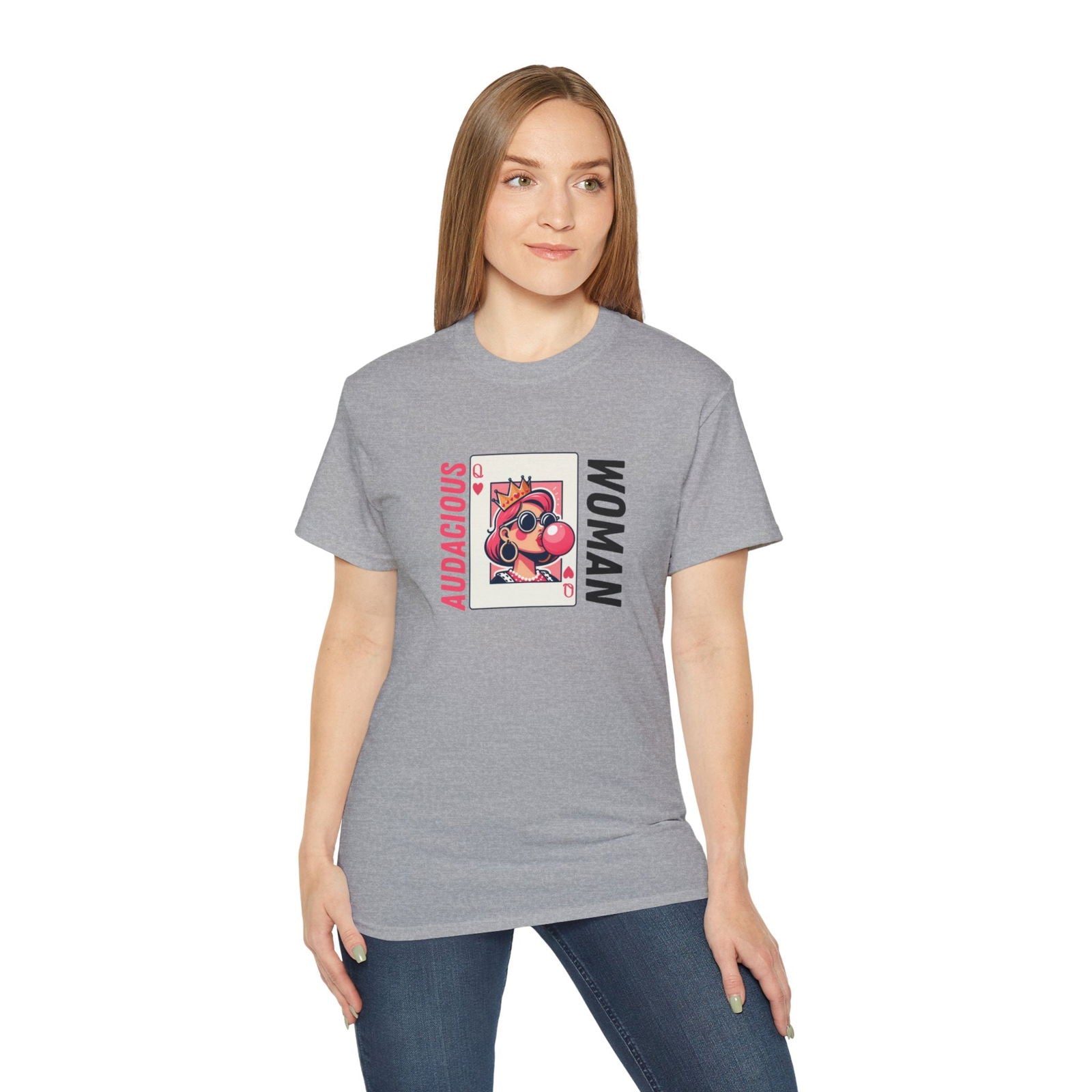 Audacious Woman Unisex Ultra Cotton Tee - The Happery