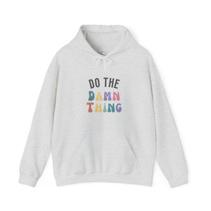 Do the Damn Thing Unisex Heavy Blend Hooded Sweatshirt - The Happery