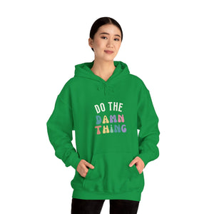 Do the Damn Thing Unisex Heavy Blend Hooded Sweatshirt - The Happery