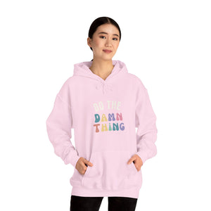 Do the Damn Thing Unisex Heavy Blend Hooded Sweatshirt - The Happery