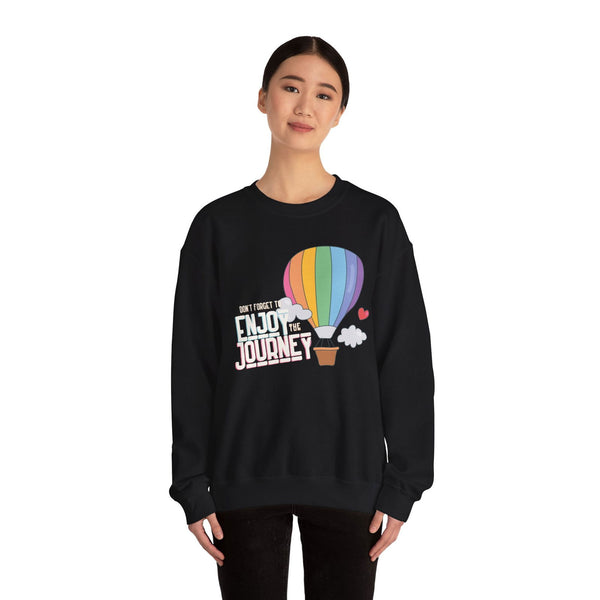 Enjoy the Journey Unisex Heavy Blend Crewneck Sweatshirt - The Happery