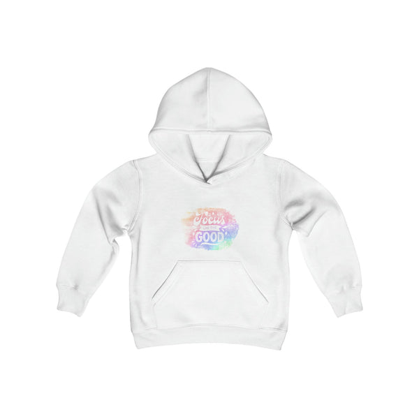 Focus on the Good Youth Heavy Blend Hooded Sweatshirt - The Happery